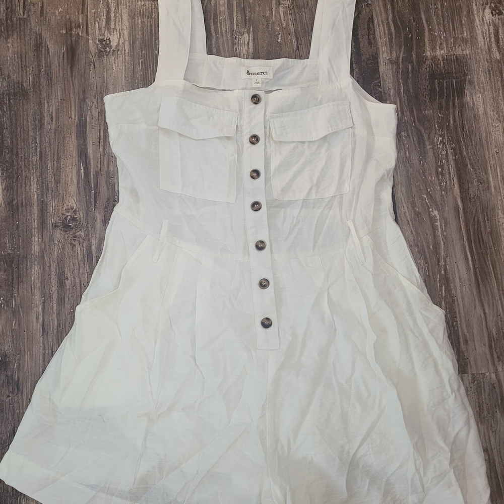 White Romper